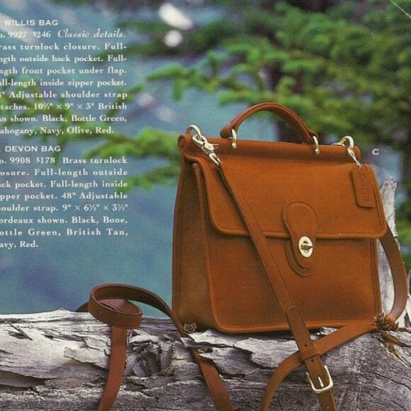 Vintage Coach Willis Bag, British Tan No. 9927 - Picture 10 of 10